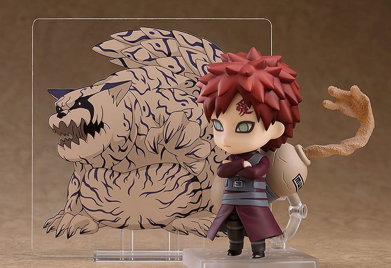 Naruto Shippuden Nendoroid PVC Action Figure Gaara 10cm - Mini Figures - Good Smile Company - Hobby Figures UK
