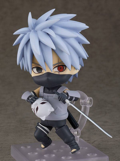 Naruto Shippuden Nendoroid PVC Action Figure Kakashi Hatake: Anbu Black Ops Ver. 10cm - Mini Figures - Good Smile Company - Hobby Figures UK