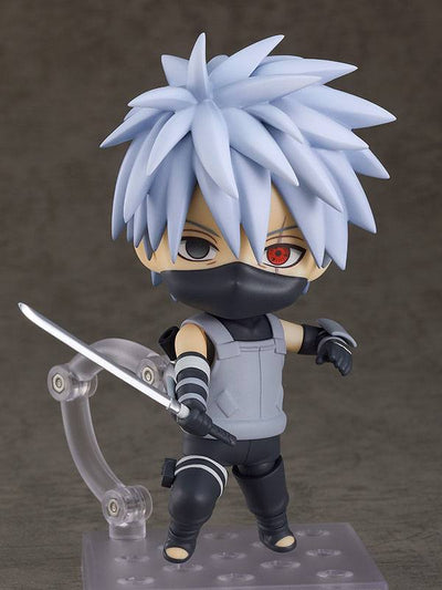 Naruto Shippuden Nendoroid PVC Action Figure Kakashi Hatake: Anbu Black Ops Ver. 10cm - Mini Figures - Good Smile Company - Hobby Figures UK