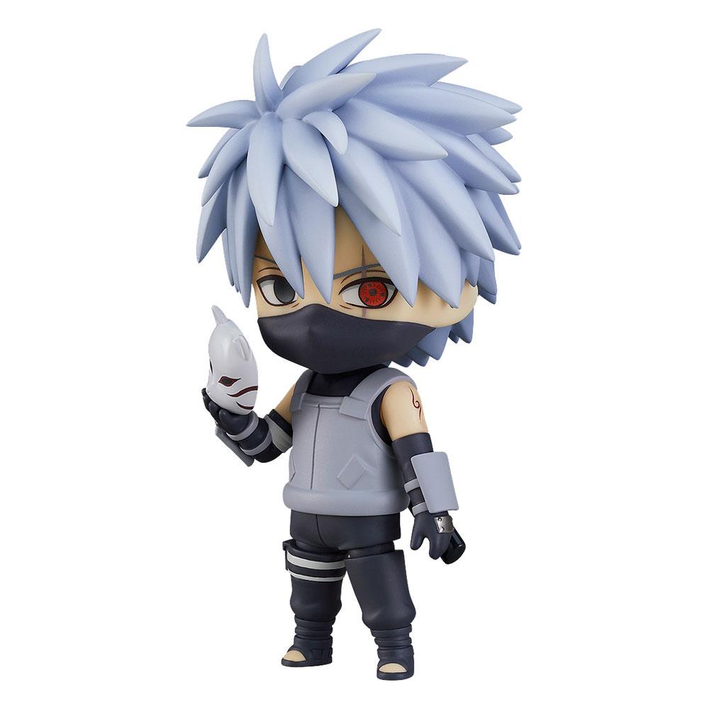 Naruto Shippuden Nendoroid PVC Action Figure Kakashi Hatake: Anbu Black Ops Ver. 10cm - Mini Figures - Good Smile Company - Hobby Figures UK