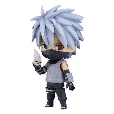 Naruto Shippuden Nendoroid PVC Action Figure Kakashi Hatake: Anbu Black Ops Ver. 10cm - Mini Figures - Good Smile Company - Hobby Figures UK