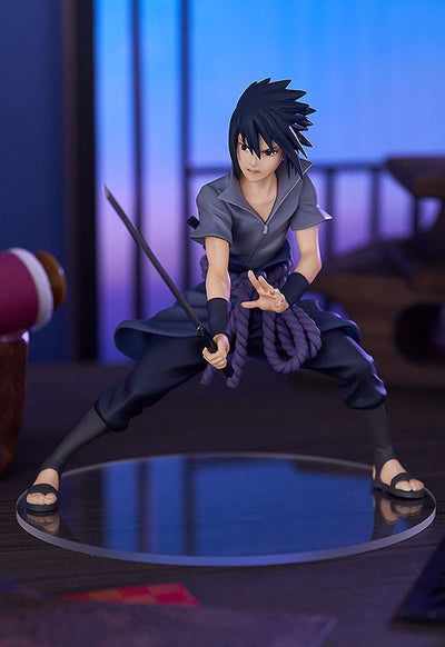 Naruto Shippuden Pop Up Parade PVC Statue Sasuke Uchiha 17cm - Scale Statue - Good Smile Company - Hobby Figures UK