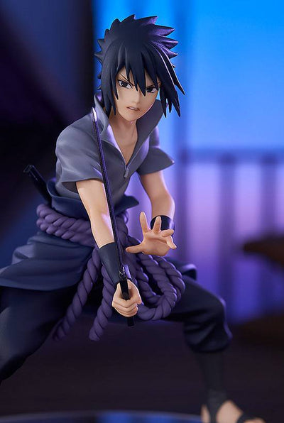 Naruto Shippuden Pop Up Parade PVC Statue Sasuke Uchiha 17cm - Scale Statue - Good Smile Company - Hobby Figures UK
