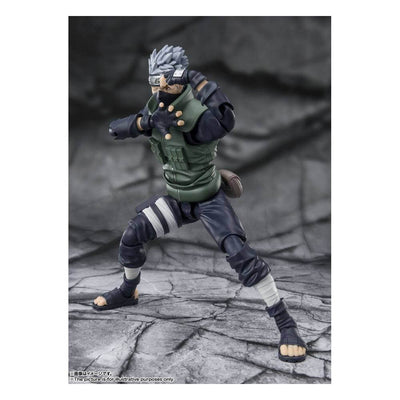 Naruto Shippuden S.H. Figuarts Action Figure Kakashi Hatake -The famed Sharingan Hero- 16cm - Action Figures - Bandai Tamashii Nations - Hobby Figures UK