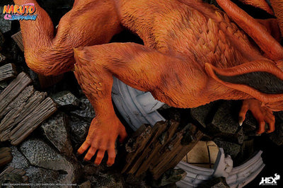 Naruto Shippuden Statue 1/8 Battle of Destiny Namikaze Minato vs Kurama 59cm - Scale Statue - HEX Collectibles - Hobby Figures UK