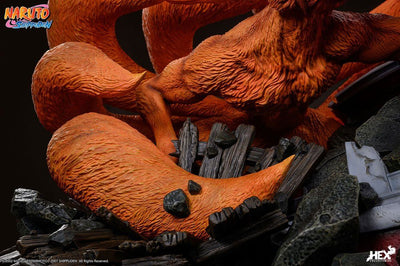 Naruto Shippuden Statue 1/8 Battle of Destiny Namikaze Minato vs Kurama 59cm - Scale Statue - HEX Collectibles - Hobby Figures UK