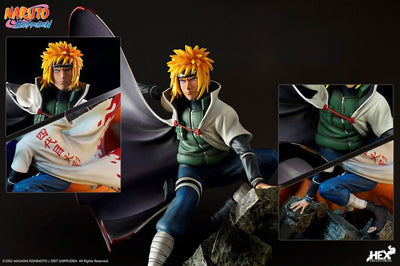 Naruto Shippuden Statue 1/8 Battle of Destiny Namikaze Minato vs Kurama 59cm - Scale Statue - HEX Collectibles - Hobby Figures UK