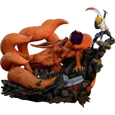 Naruto Shippuden Statue 1/8 Battle of Destiny Namikaze Minato vs Kurama 59cm - Scale Statue - HEX Collectibles - Hobby Figures UK