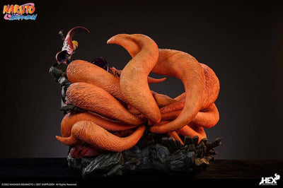 Naruto Shippuden Statue 1/8 Battle of Destiny Namikaze Minato vs Kurama 59cm - Scale Statue - HEX Collectibles - Hobby Figures UK