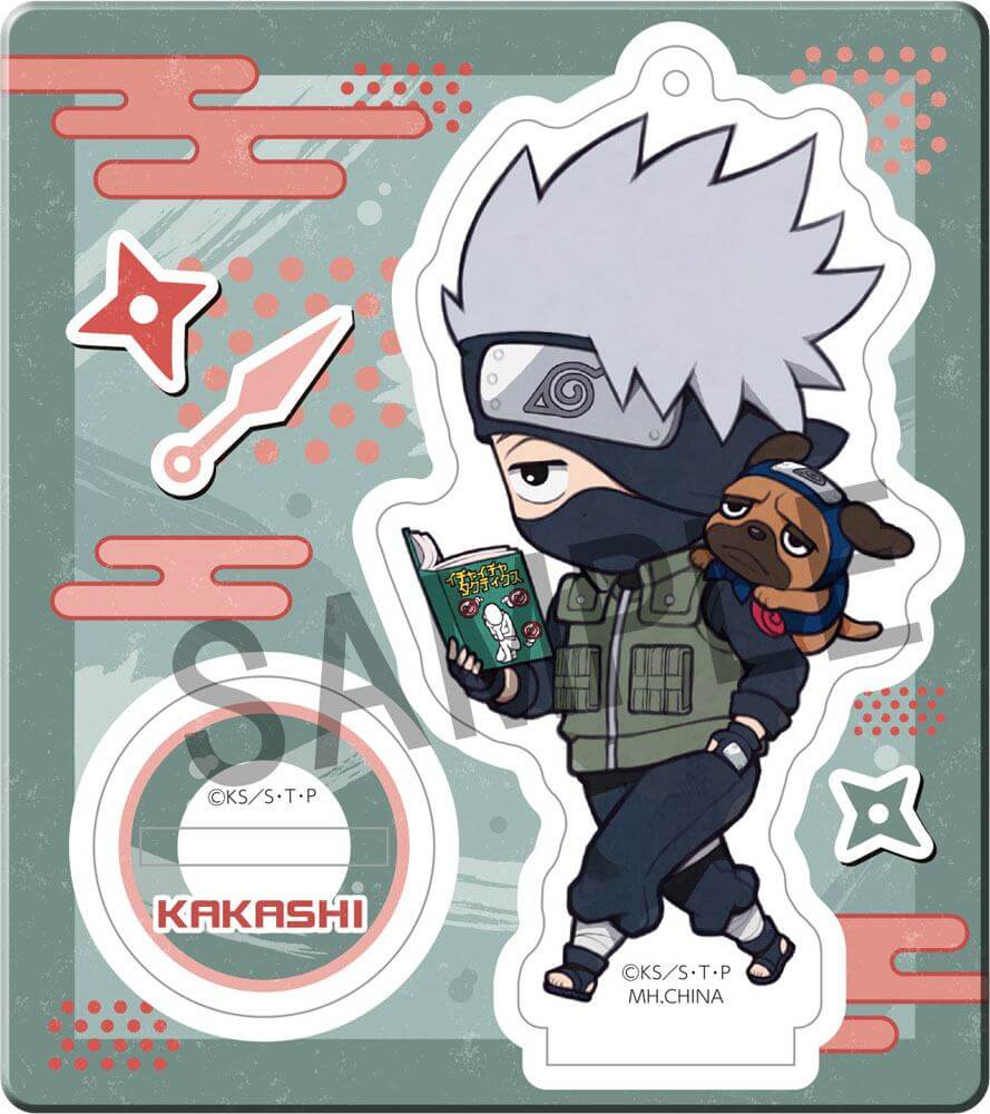Naruto TokoToko Mascot Acrylic Stand Figure Vol. 1 8-Set Display 9cm - Mini Figures - Megahouse - Hobby Figures UK
