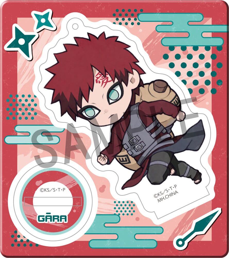 Naruto TokoToko Mascot Acrylic Stand Figure Vol. 1 8-Set Display 9cm - Mini Figures - Megahouse - Hobby Figures UK