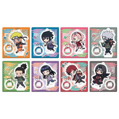 Naruto TokoToko Mascot Acrylic Stand Figure Vol. 1 8-Set Display 9cm - Mini Figures - Megahouse - Hobby Figures UK