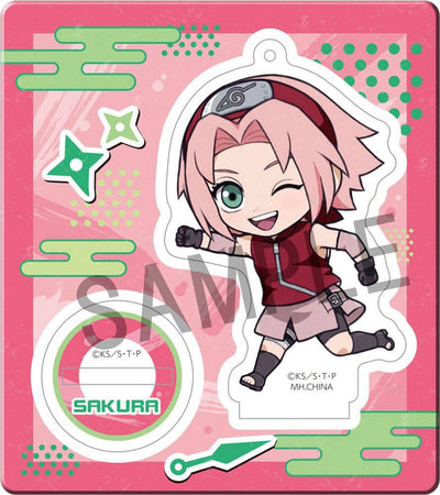 Naruto TokoToko Mascot Acrylic Stand Figure Vol. 1 8-Set Display 9cm - Mini Figures - Megahouse - Hobby Figures UK