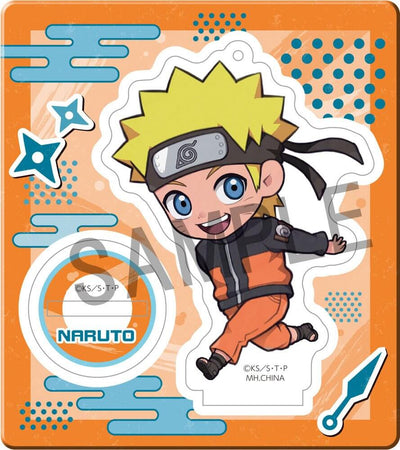 Naruto TokoToko Mascot Acrylic Stand Figure Vol. 1 8-Set Display 9cm - Mini Figures - Megahouse - Hobby Figures UK