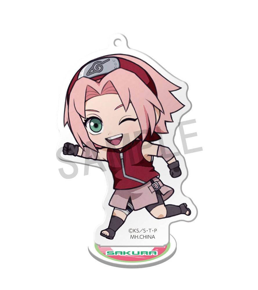 Naruto TokoToko Mascot Acrylic Stand Figure Vol. 1 8-Set Display 9cm - Mini Figures - Megahouse - Hobby Figures UK