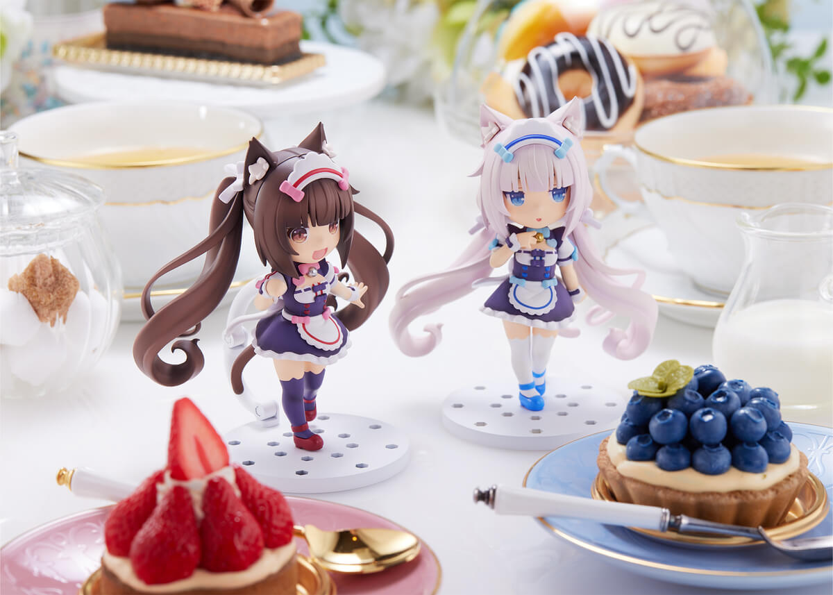Nekopara PVC Statue 100! Chocola 10cm - Mini Figures - Plum Pmoa - Hobby Figures UK