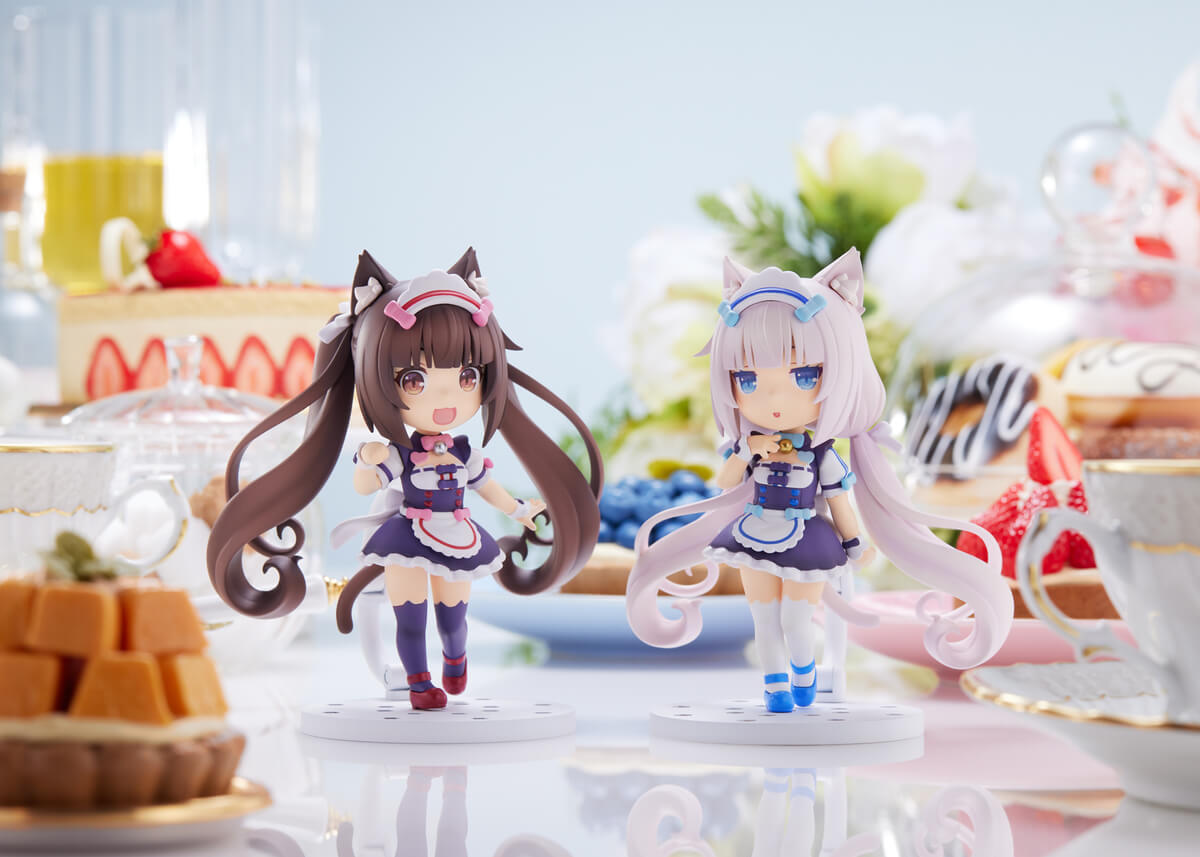 Nekopara PVC Statue 100! Chocola 10cm - Mini Figures - Plum Pmoa - Hobby Figures UK