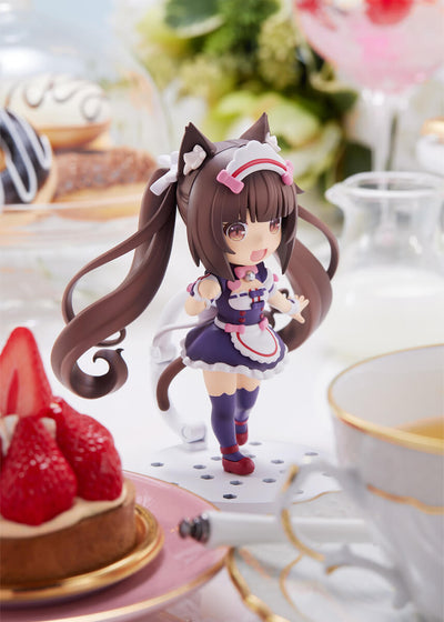 Nekopara PVC Statue 100! Chocola 10cm - Mini Figures - Plum Pmoa - Hobby Figures UK