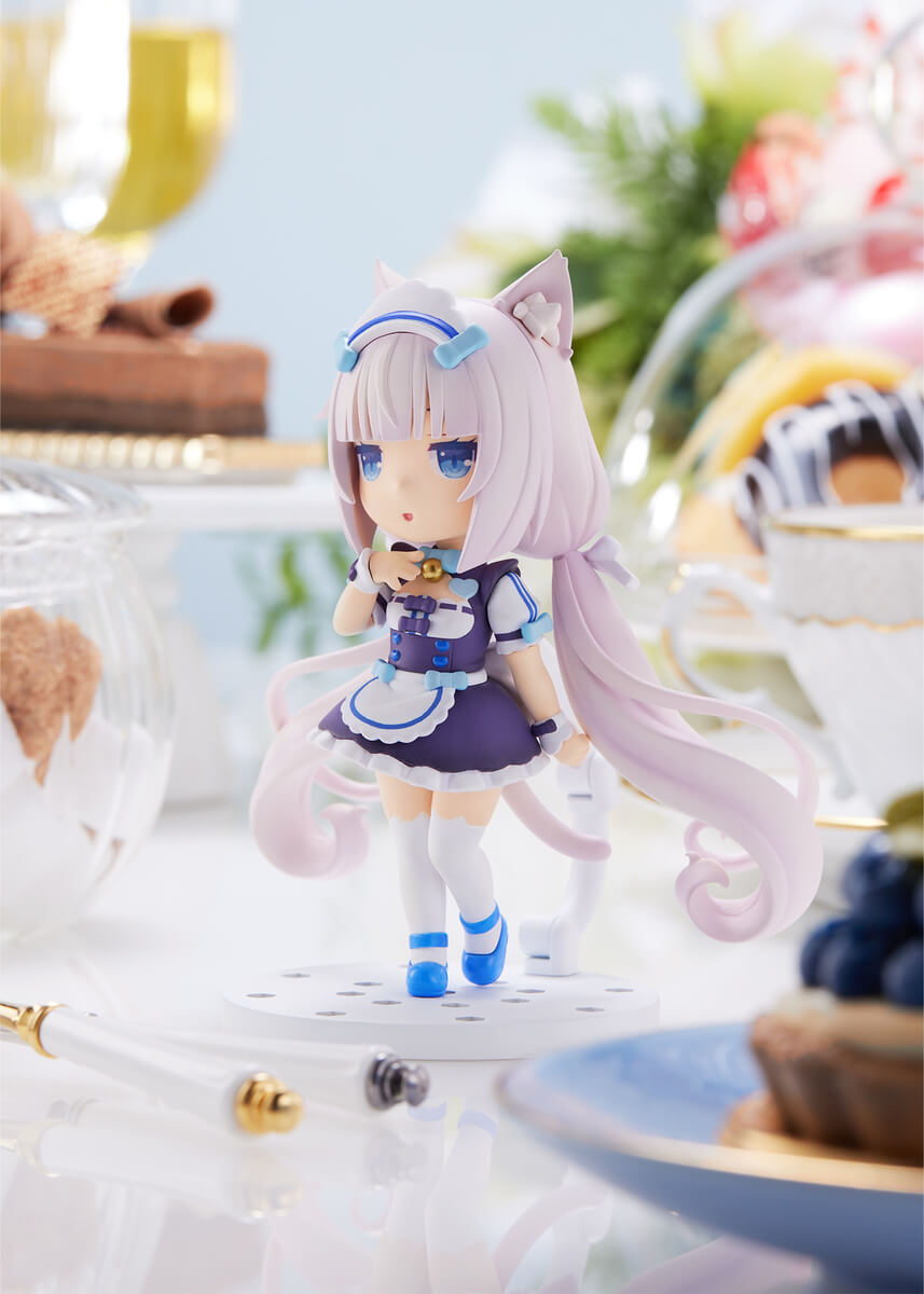 Nekopara PVC Statue 100! Vanilla 10cm - Mini Figures - Plum Pmoa - Hobby Figures UK