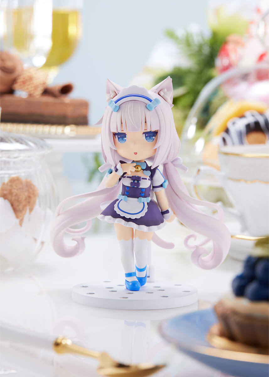 Nekopara PVC Statue 100! Vanilla 10cm - Mini Figures - Plum Pmoa - Hobby Figures UK