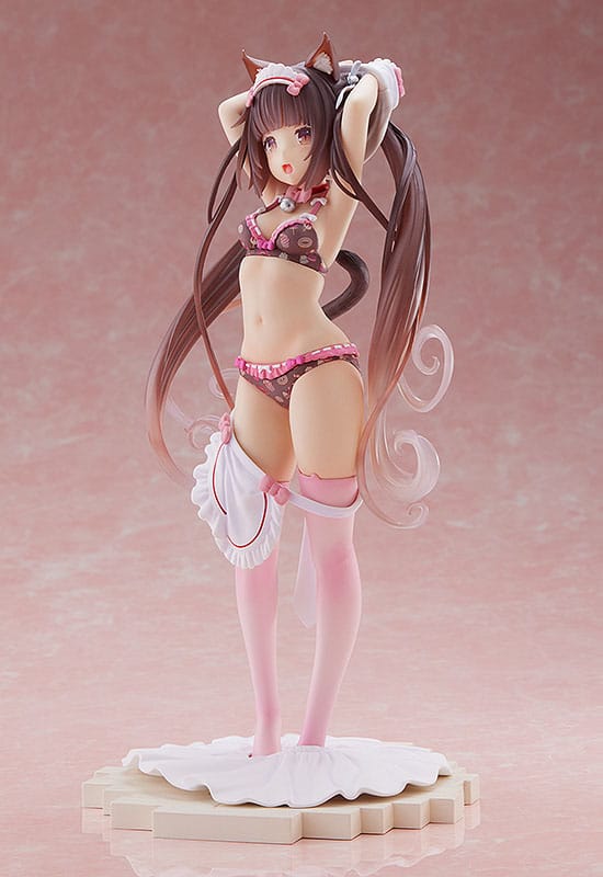 Nekopara PVC Statue 1/7 Chocola Lovely Sweets Time 24cm - Scale Statue - Plum Pmoa - Hobby Figures UK