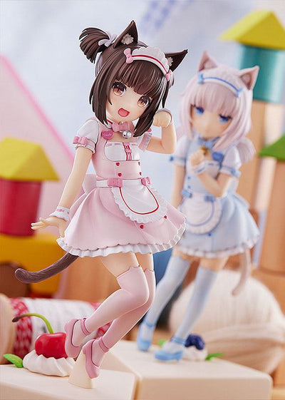 Nekopara PVC Statue 1/7 Chocola Pretty Kitty Style Pastel Sweet 20cm - Scale Statue - Plum - Hobby Figures UK