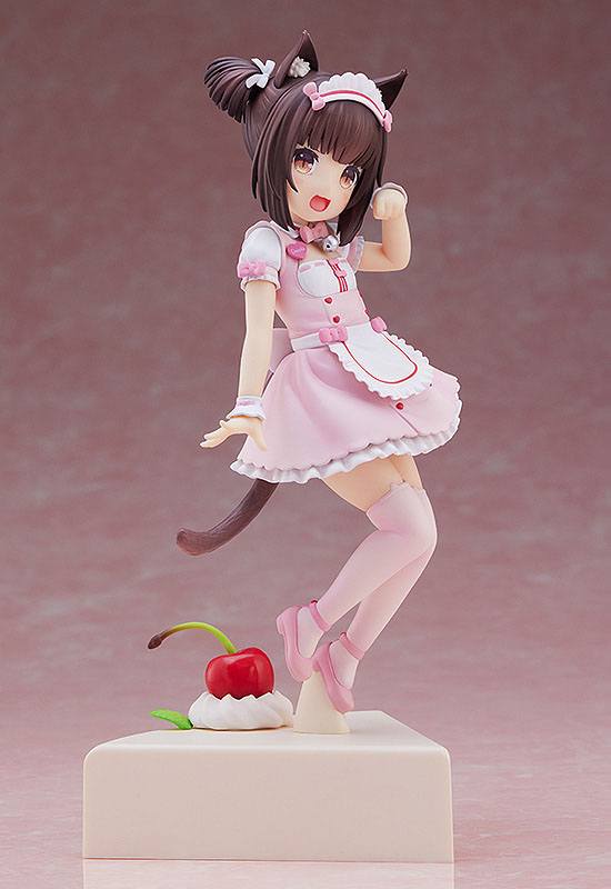 Nekopara PVC Statue 1/7 Chocola Pretty Kitty Style Pastel Sweet 20cm - Scale Statue - Plum - Hobby Figures UK