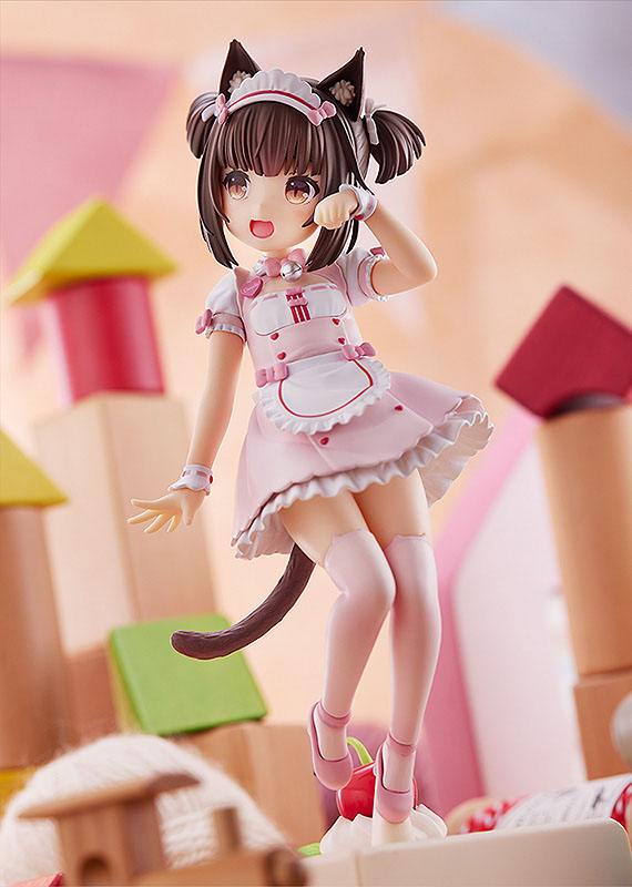 Nekopara PVC Statue 1/7 Chocola Pretty Kitty Style Pastel Sweet 20cm - Scale Statue - Plum - Hobby Figures UK