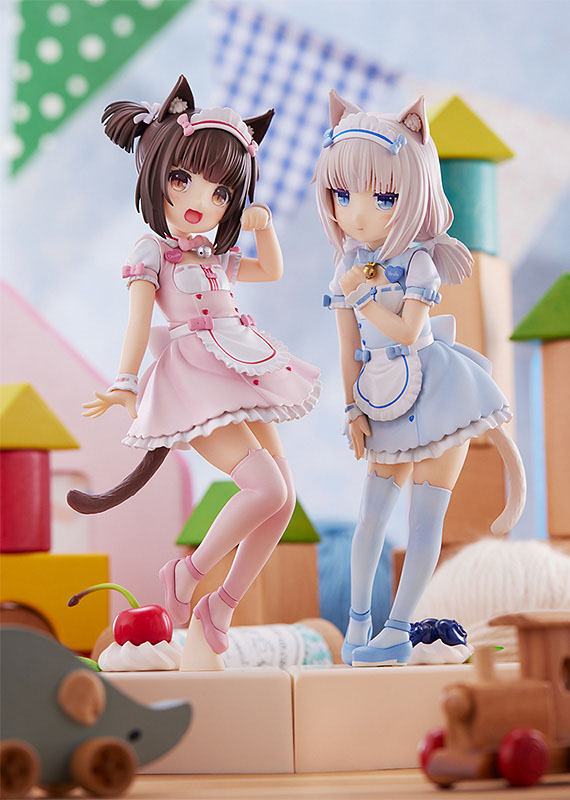 Nekopara PVC Statue 1/7 Chocola Pretty Kitty Style Pastel Sweet 20cm - Scale Statue - Plum - Hobby Figures UK