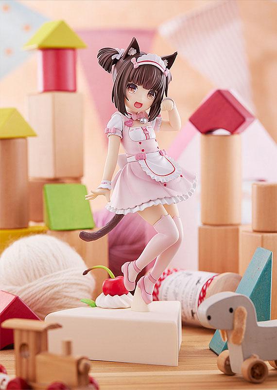 Nekopara PVC Statue 1/7 Chocola Pretty Kitty Style Pastel Sweet 20cm - Scale Statue - Plum - Hobby Figures UK