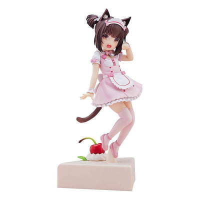 Nekopara PVC Statue 1/7 Chocola Pretty Kitty Style Pastel Sweet 20cm - Scale Statue - Plum - Hobby Figures UK