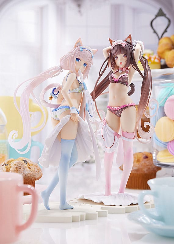 Nekopara PVC Statue 1/7 Vanilla Lovely Sweets Time 24cm - Scale Statue - Plum Pmoa - Hobby Figures UK