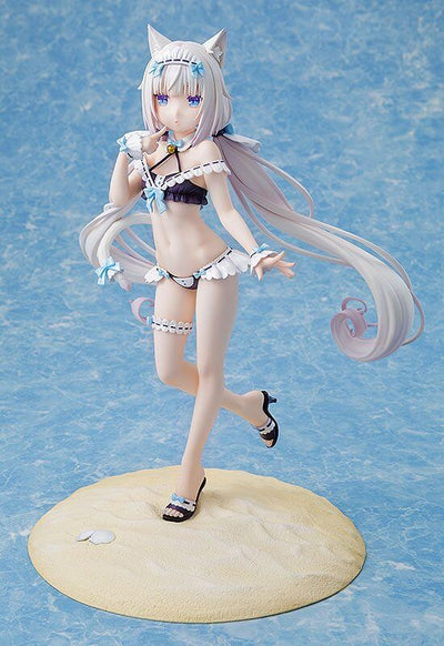 Nekopara PVC Statue 1/7 Vanilla: Maid Swimsuit Ver. 25cm - Scale Statue - Kadokawa - Hobby Figures UK
