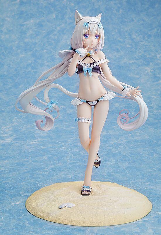 Nekopara PVC Statue 1/7 Vanilla: Maid Swimsuit Ver. 25cm - Scale Statue - Kadokawa - Hobby Figures UK