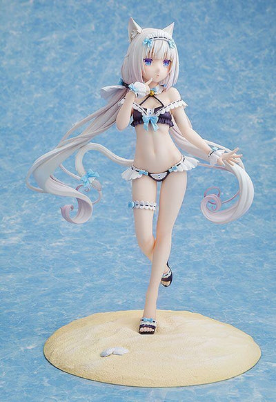 Nekopara PVC Statue 1/7 Vanilla: Maid Swimsuit Ver. 25cm - Scale Statue - Kadokawa - Hobby Figures UK