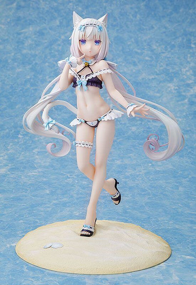 Nekopara PVC Statue 1/7 Vanilla: Maid Swimsuit Ver. 25cm - Scale Statue - Kadokawa - Hobby Figures UK