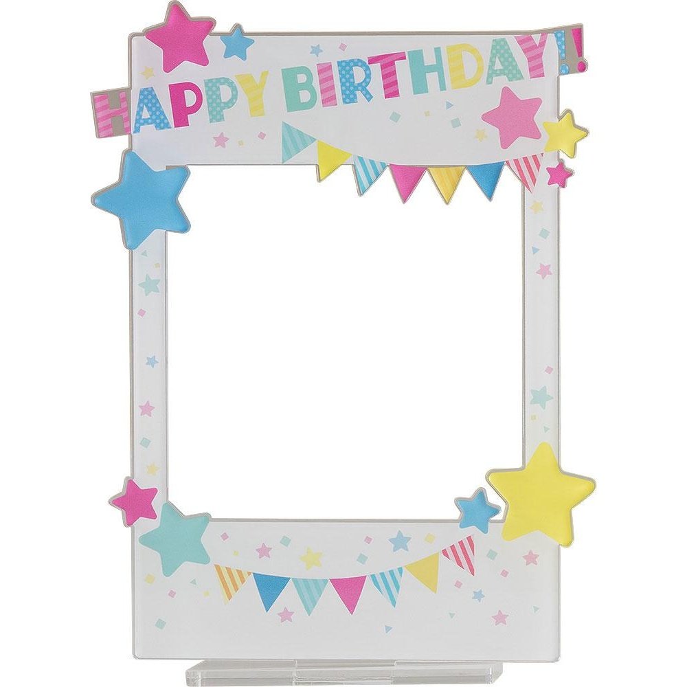 Nendoroid More Acrylic Frame Stand (Happy Birthday) - Mini Figures - Good Smile Company - Hobby Figures UK