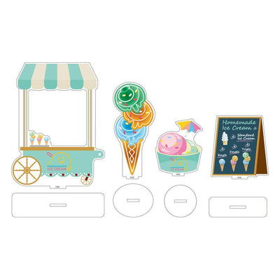 Nendoroid Nendoroid More Acrylic Stand Decorations: Ice Cream Parlour - Mini Figures - Good Smile Company - Hobby Figures UK