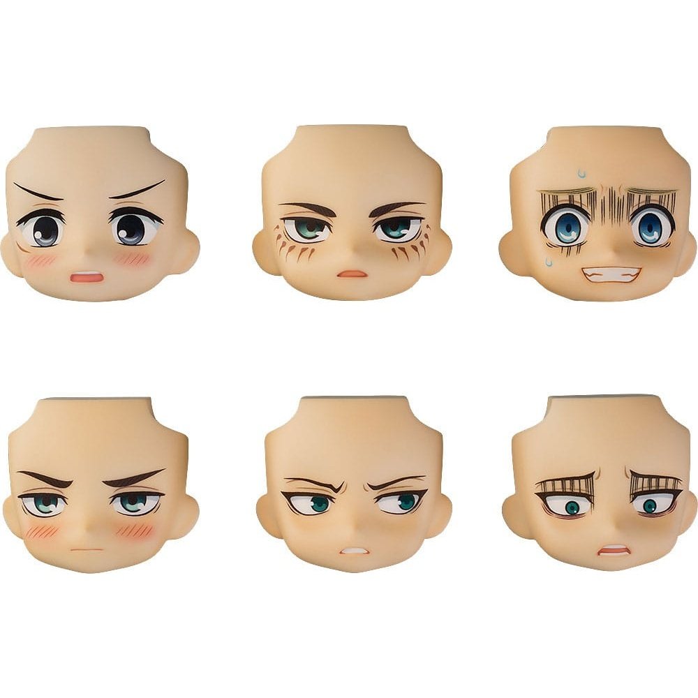 Nendoroid More Decorative Parts for Nendoroid Figures Face Swap Attack on Titan