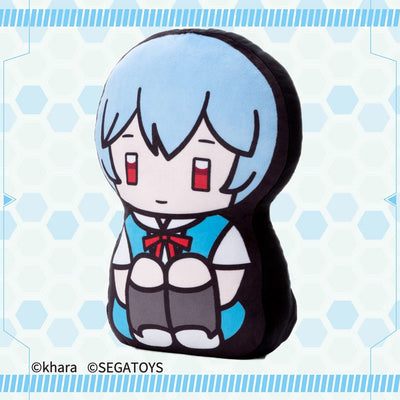 Neon Genesis Evangelion 2D Plush Figure Rei Ayanami 32cm - Plush - Sega - Hobby Figures UK