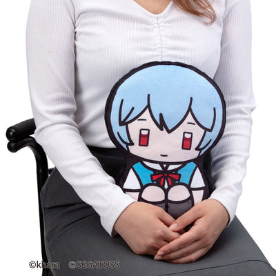 Neon Genesis Evangelion 2D Plush Figure Rei Ayanami 32cm - Plush - Sega - Hobby Figures UK