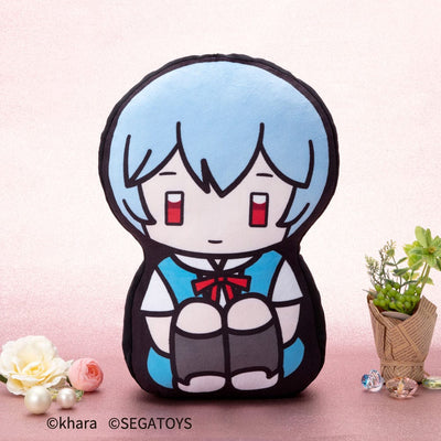 Neon Genesis Evangelion 2D Plush Figure Rei Ayanami 32cm - Plush - Sega - Hobby Figures UK
