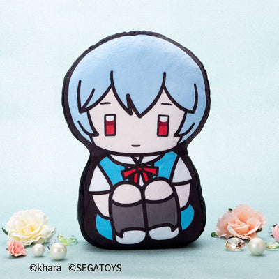 Neon Genesis Evangelion 2D Plush Figure Rei Ayanami 32cm - Plush - Sega - Hobby Figures UK