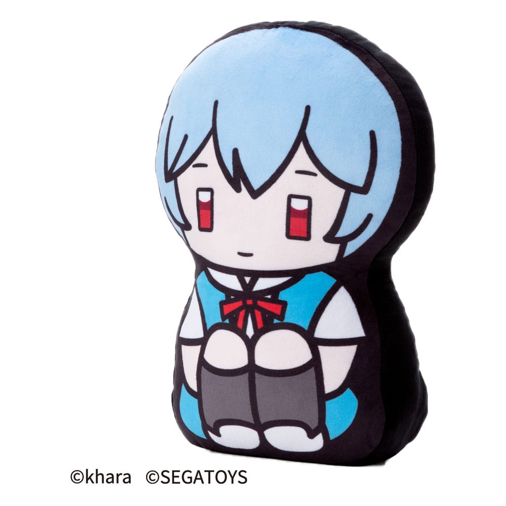 Neon Genesis Evangelion 2D Plush Figure Rei Ayanami 32cm - Plush - Sega - Hobby Figures UK
