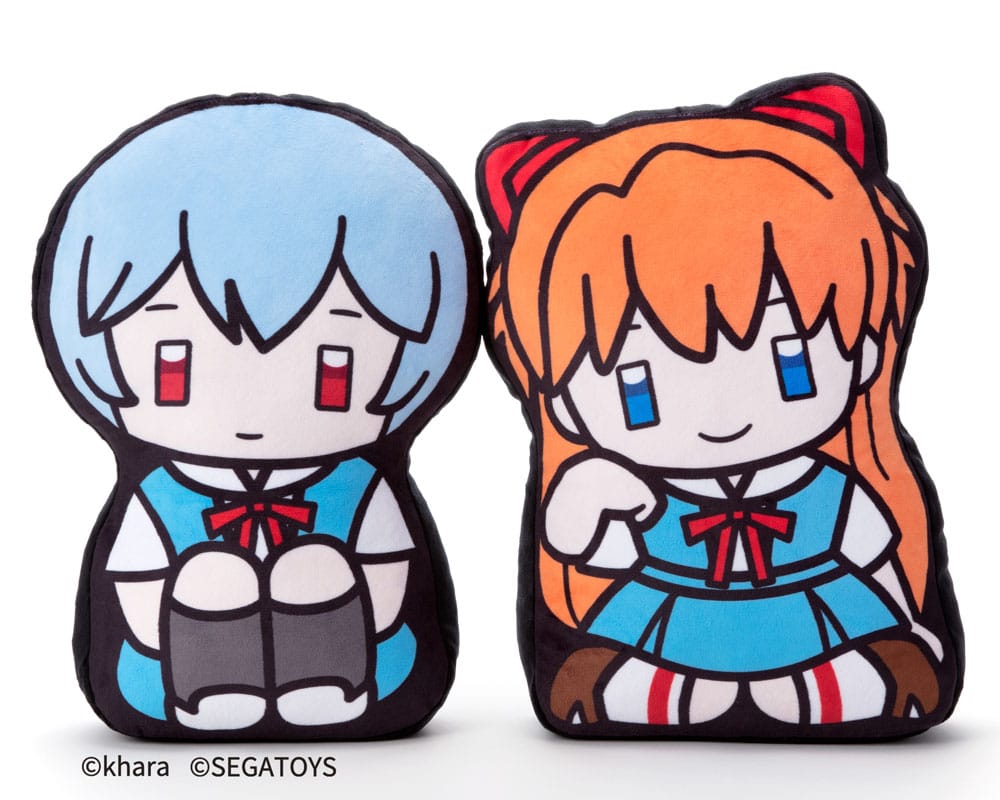Neon Genesis Evangelion 2D Plush Figure Rei Ayanami 32cm - Plush - Sega - Hobby Figures UK