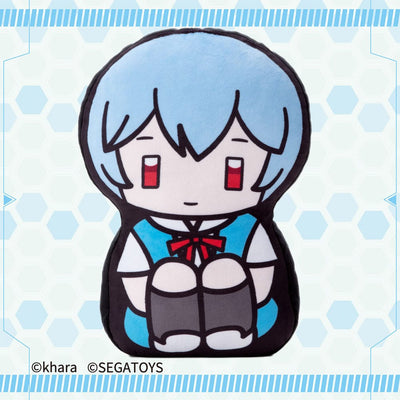 Neon Genesis Evangelion 2D Plush Figure Rei Ayanami 32cm - Plush - Sega - Hobby Figures UK