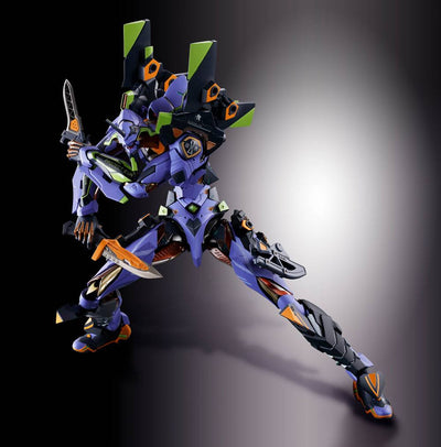 Neon Genesis Evangelion Metal Build Action Figure EVA-01 Test Type 22cm - Action Figures - Bandai Tamashii Nations - Hobby Figures UK