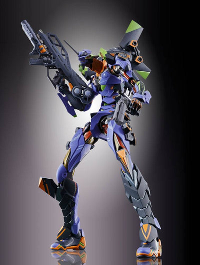 Neon Genesis Evangelion Metal Build Action Figure EVA-01 Test Type 22cm - Action Figures - Bandai Tamashii Nations - Hobby Figures UK