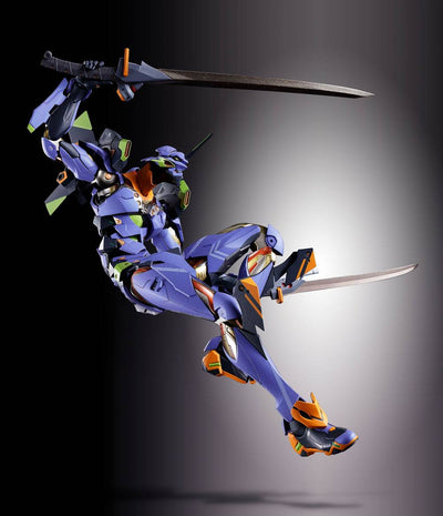 Neon Genesis Evangelion Metal Build Action Figure EVA-01 Test Type 22cm - Action Figures - Bandai Tamashii Nations - Hobby Figures UK