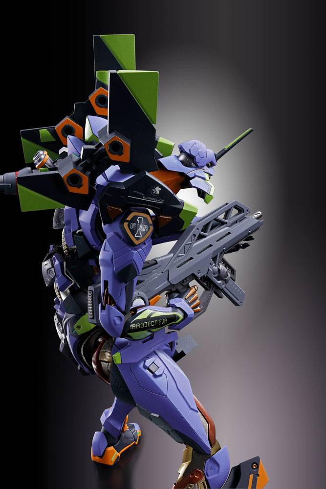 Neon Genesis Evangelion Metal Build Action Figure EVA-01 Test Type 22cm - Action Figures - Bandai Tamashii Nations - Hobby Figures UK